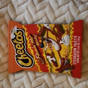 COPY - Cheetos flaming hot eyeshadow palette